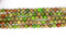 Dark Green Impression Jasper Gemstone Beads, 8mm, Round